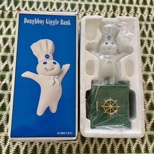 Pillsbury Doughboy Giggle Bank - White and Green